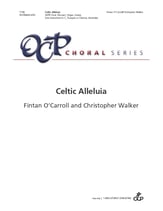 Celtic Alleluia SATB choral sheet music cover